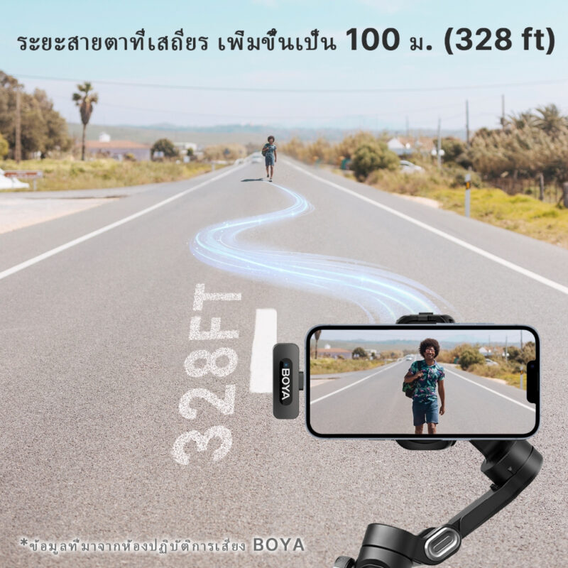 BOYA-ไมค์ไร้สาย