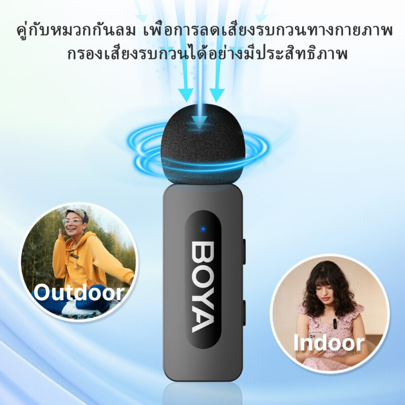 BOYA-ไมค์ไร้สาย