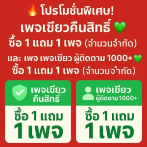 เพจเฟชบุ๊คราคาถูก