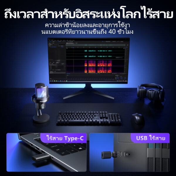 ไมโครโฟนไร้สาย