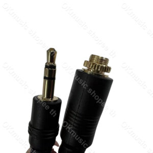 1pcs 30cm pj392 สายไฟต่อ หัวแจ๊ค AUX ตัวเมีย