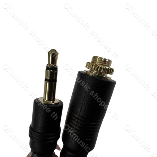 1pcs 30cm pj392 สายไฟต่อ หัวแจ๊ค AUX ตัวเมีย
