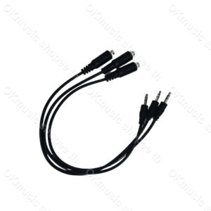 1pcs 30cm pj392 สายไฟต่อ หัวแจ๊ค AUX ตัวเมีย