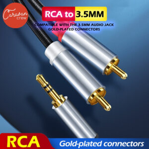 Caravan Crew RCA to 3.5mm สายลำโพง