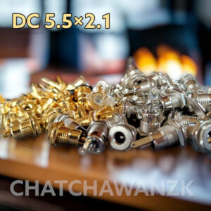 Dc 5.5×2.1มม. ตัวเมีย