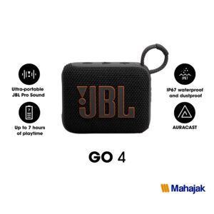 JBL Go 4 ลำโพงบลูทูธแบบพกพาขนาดกระทัดรัด