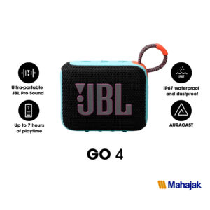 JBL Go 4 ลำโพงบลูทูธแบบพกพาขนาดกระทัดรัด
