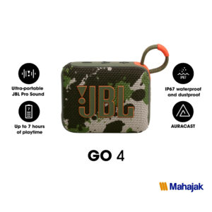 JBL Go 4 ลำโพงบลูทูธแบบพกพาขนาดกระทัดรัด