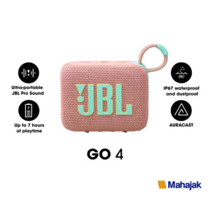 JBL Go 4 ลำโพงบลูทูธแบบพกพาขนาดกระทัดรัด