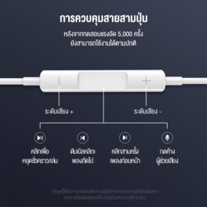 KIVEE หูฟัง หูฟังมีสาย
