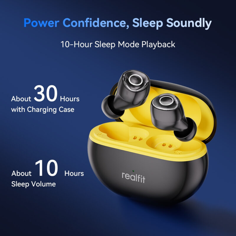 Realfit F4 Sleep Bluetooth Earphone บลูทูธ 6.0