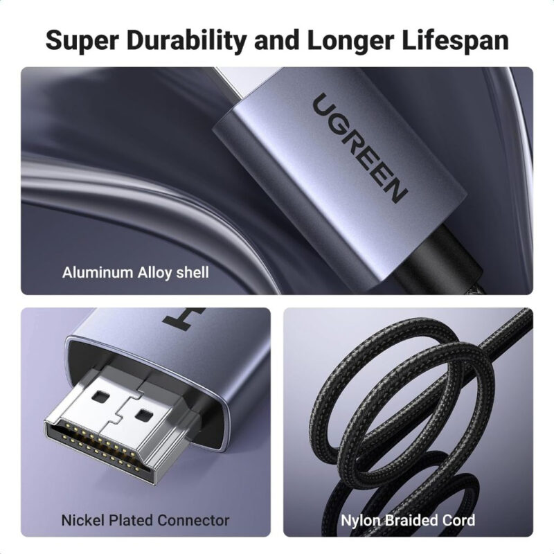 Ugreen สาย HDMI 4K HDMI 2.0 ตัวผู้