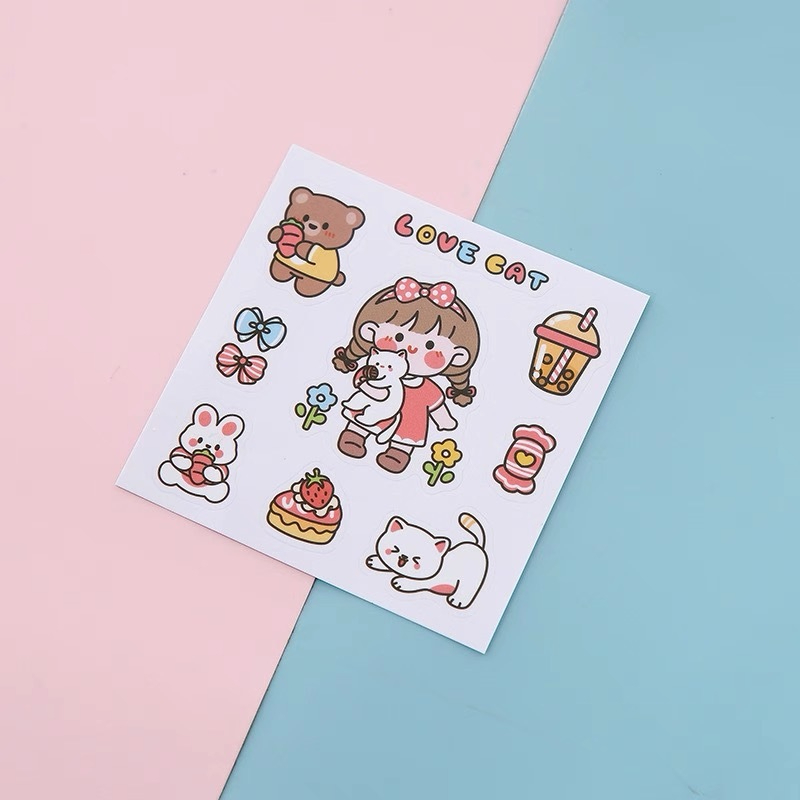 สติ๊กเกอร์การ์ตูน
