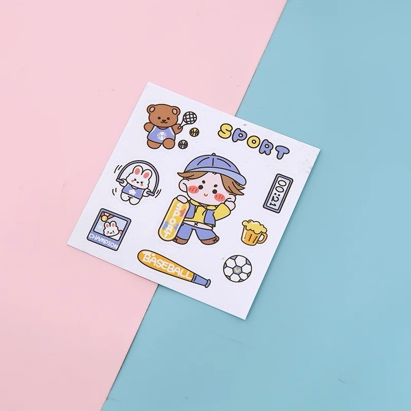 สติ๊กเกอร์การ์ตูน