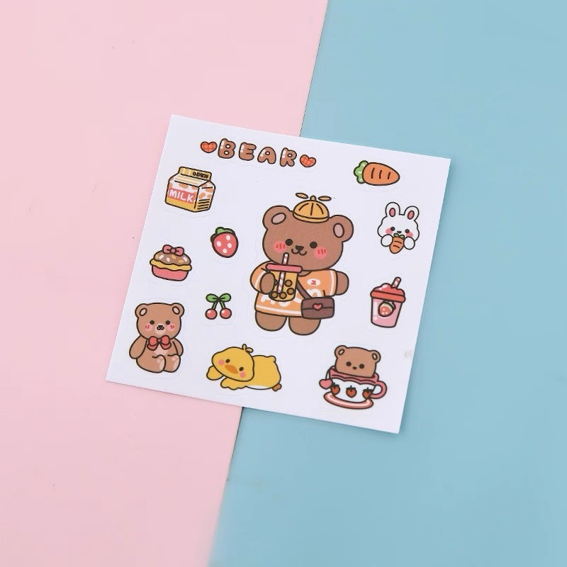 สติ๊กเกอร์การ์ตูน