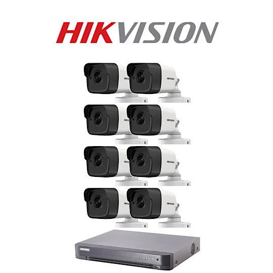 HIKVISION 8CH 5MP DIY Set ชุดกล้องวงจรปิดสำเร็จรูป 8ช่อง