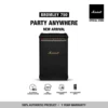 [NEW ARRIVAL] MARSHALL Bromley 750 Black And Brass - รับประกัน 1 ปี + ส่งฟรี - ลำโพงบลูทูธ ลำโพงพกพา ลำโพงปาร์ตี้