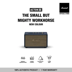 [NEW COLOUR] MARSHALL Acton III Midnight Blue - รับประกัน 1 ปี + ส่งฟรี - ลำโพงบลูทูธ ลำโพง marshall