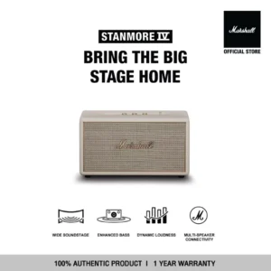 [NEW ARRIVAL] MARSHALL Stanmore IV Cream - รับประกัน 1 ปี + ส่งฟรี- ลำโพงบลูทูธ ลำโพง marshall ลําโพง bluetooth