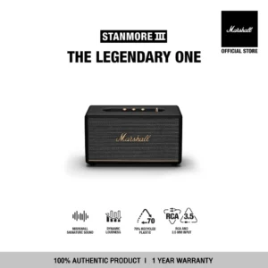 MARSHALL Stanmore III Black - รับประกัน 1 ปี + ส่งฟรี- ลำโพงบลูทูธ ลำโพง marshall ลําโพง bluetooth
