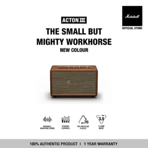 [NEW COLOUR] MARSHALL Acton III Brown - รับประกัน 1 ปี + ส่งฟรี - ลำโพงบลูทูธ ลำโพง marshall ลําโพง bluetooth