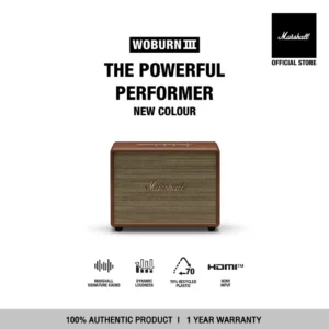 [NEW COLOUR] MARSHALL Woburn III Brown - รับประกัน 1 ปี + ส่งฟรี - ลำโพง marshall ลำโพงบลูทูธ ลําโพง bluetooth