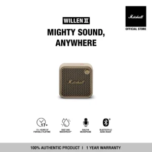 MARSHALL Willen II Cream - รับประกัน 1 ปี + ส่งฟรี - ลำโพงบลูทูธ ลำโพงพกพา ลำโพง marshall
